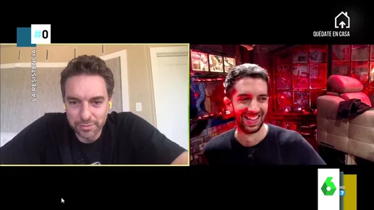 El sorprendente final de la entrevista de David Broncano a Pau Gasol El sorprendente final de la entrevista de David Broncano a Pau Gasol