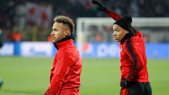 Neymar y Mbappé Neymar y Mbappé