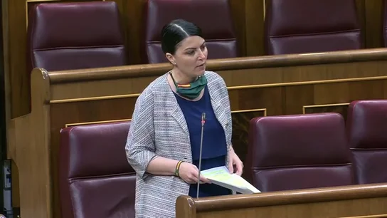 Macarena Olona, en el Congreso de los Diputados Macarena Olona, en el Congreso de los Diputados