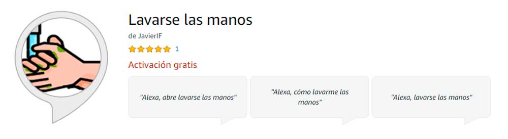 Skill lavarse las manos