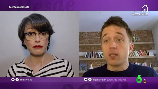 Errejón confiesa que ha escrito a Iglesias durante el confinamiento: "La pandemia nos está ablandando" Errejón confiesa que ha escrito a Iglesias durante el confinamiento: "La pandemia nos está ablandando"