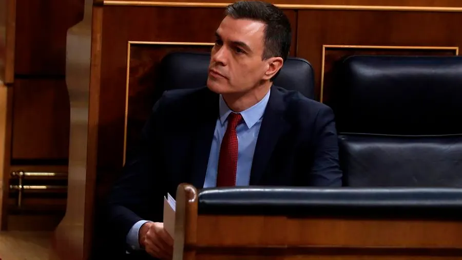 Imagen de archivo del presidente del Gobierno, Pedro Sánchez, en el COngreso de los DIputados. 