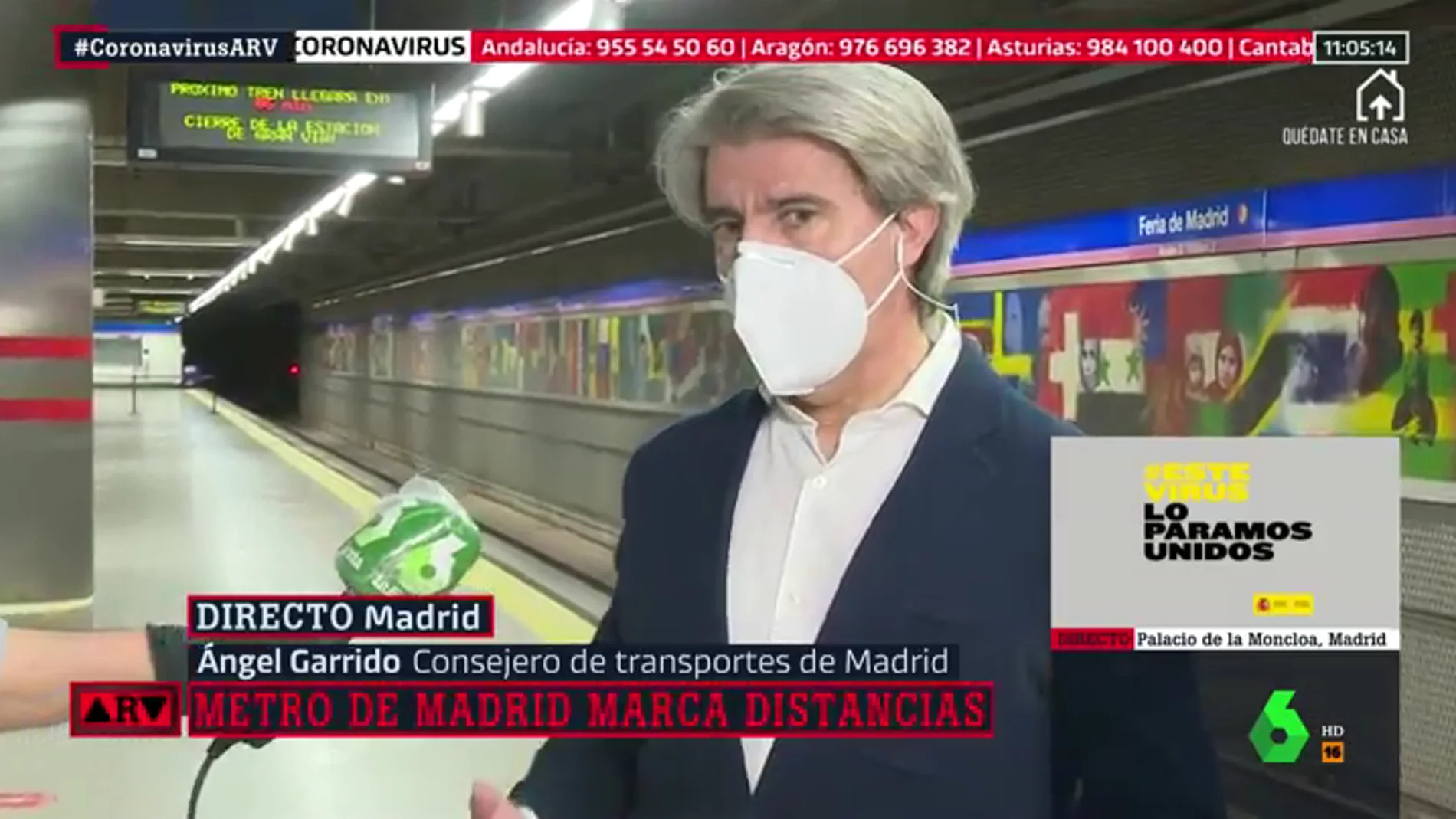 Madrid defiende que la mascarilla sea obligatoria en Metro y Cercanías: 