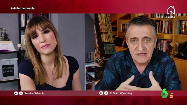 Sandra Sabatés y El Gran Wyoming