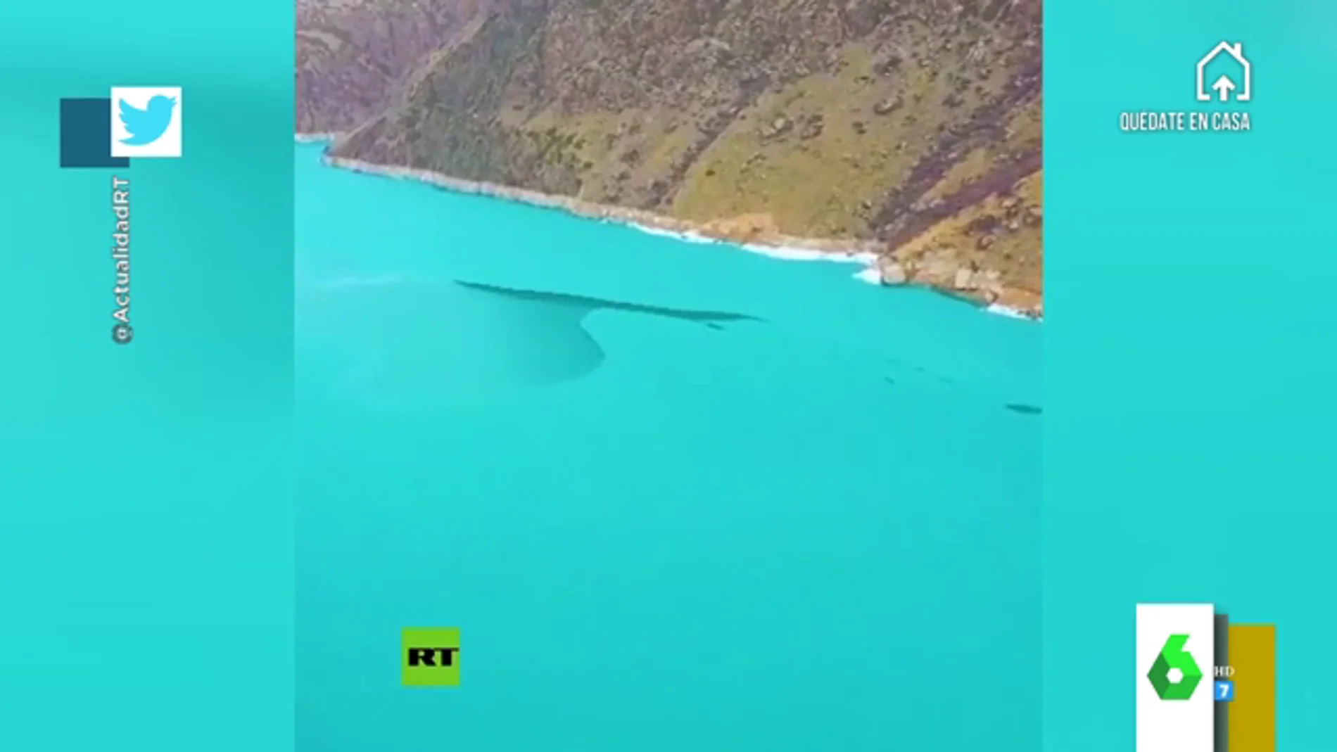 Las impresionantes imágenes del lago Jade descongelándose