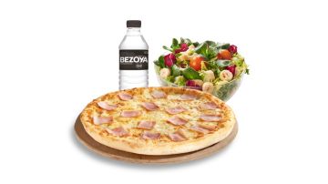 Uno de los menús escolares de Telepizza para niños con bajos recursos