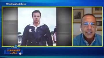 Se hará viral: la foto de Cristóbal Soria en sus tiempos como árbitro que desató las risas en 'El Chiringuito'