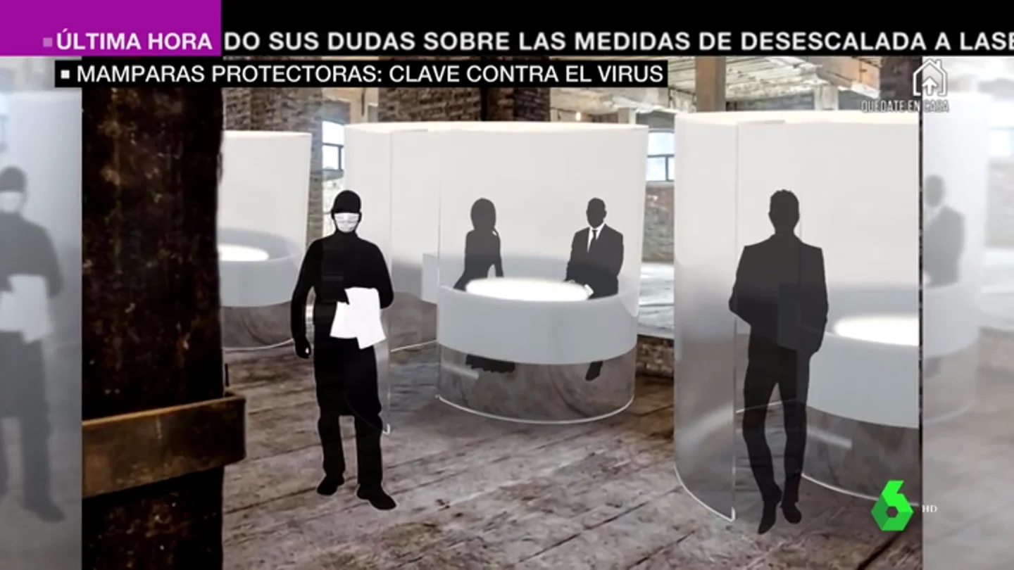 De cápsulas para los restaurantes a estores para las empresas: así preparan los negocios la desescalada De cápsulas para los restaurantes a estores para las empresas: así preparan los negocios la desescalada