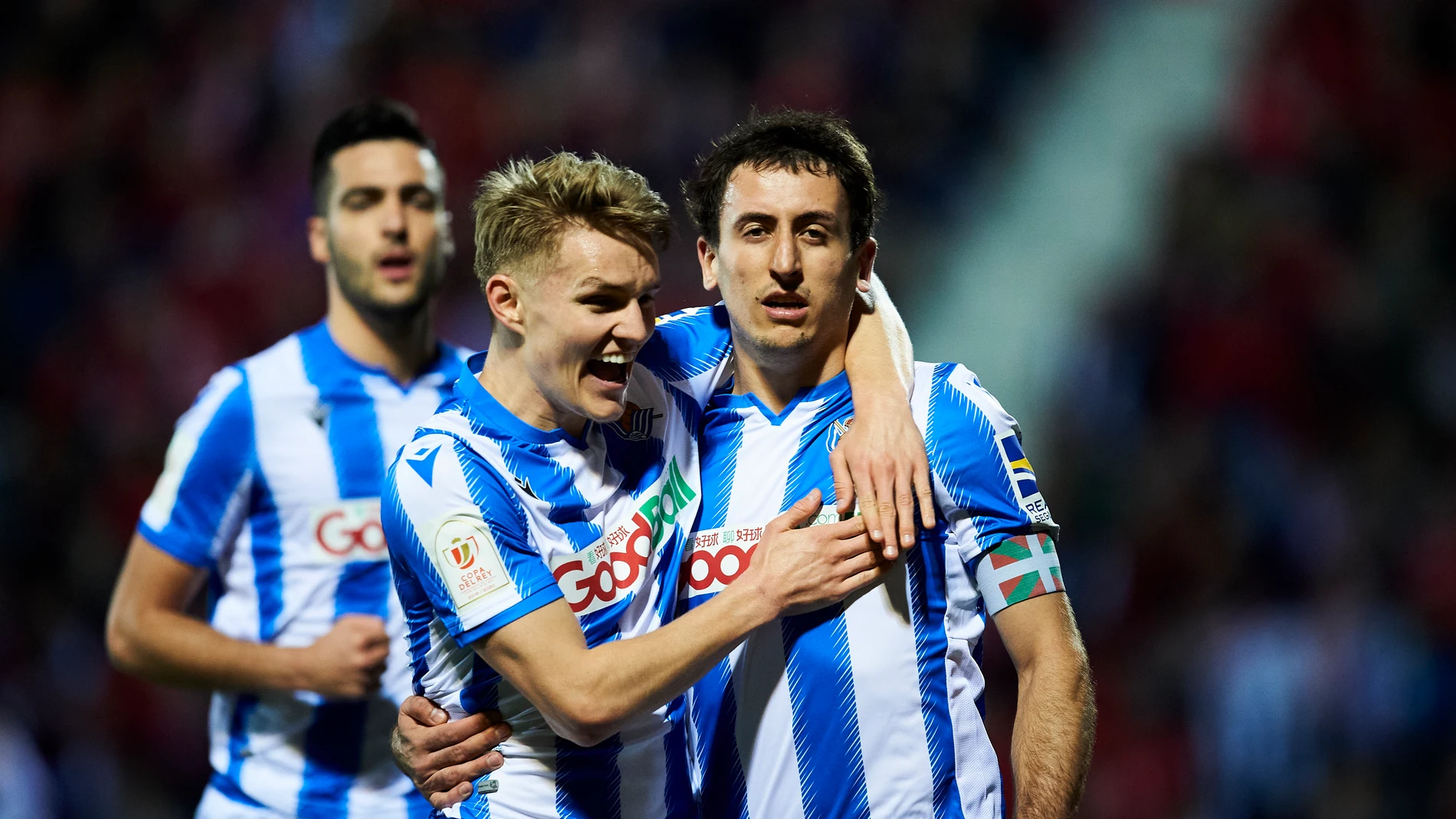 Martin Odegaard y Mikel Oyarzabal