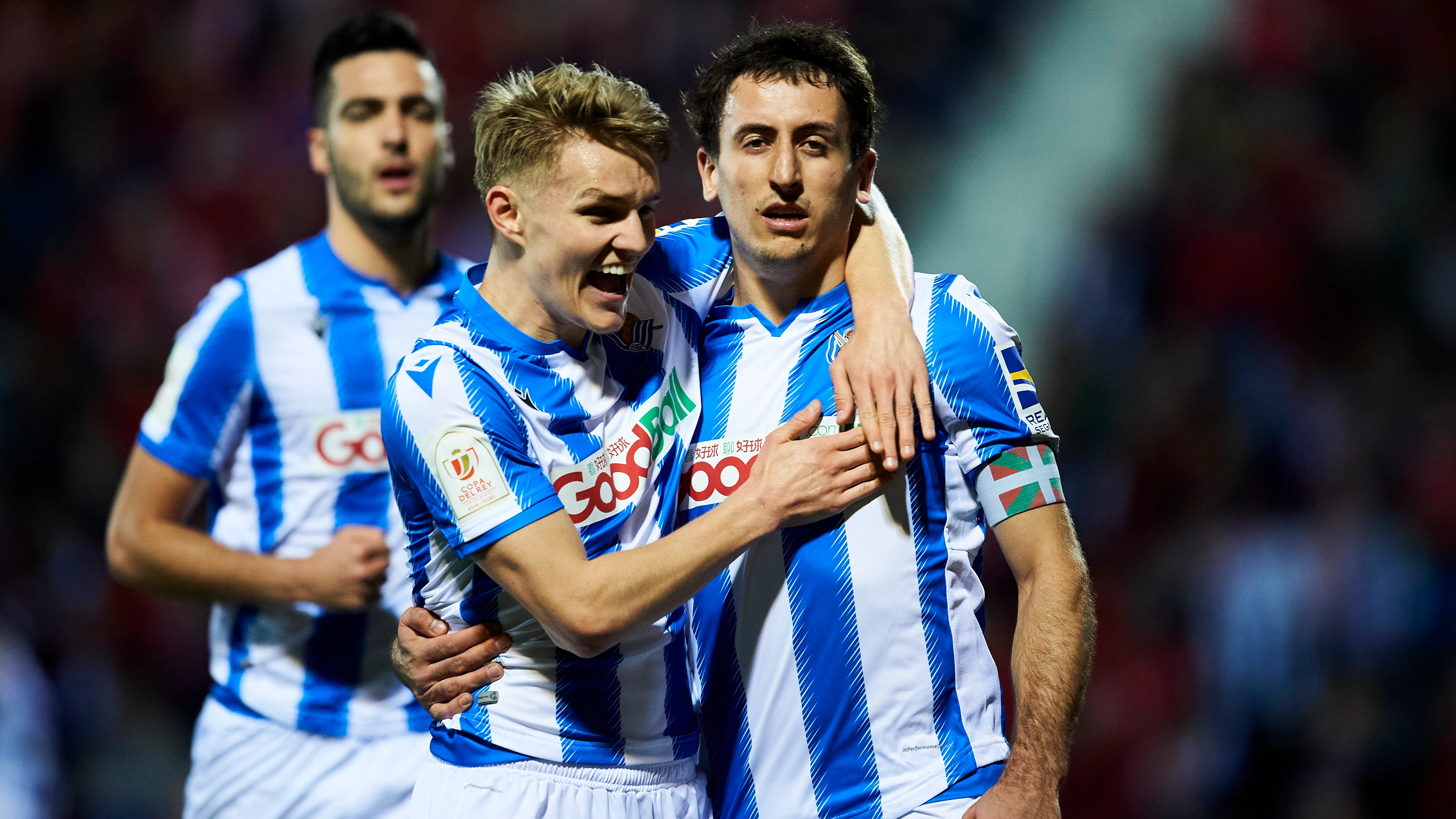 Martin Odegaard y Mikel Oyarzabal