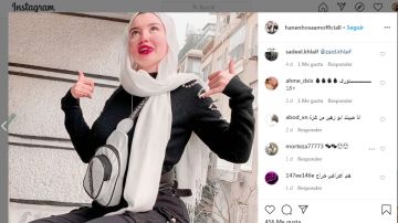 La influencer Haneen Hossam, acusada de realizar "actos inmor
