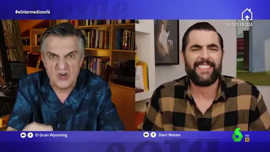 Dani Mateo y El Gran Wyoming en El Intermedio Dani Mateo y El Gran Wyoming en El Intermedio