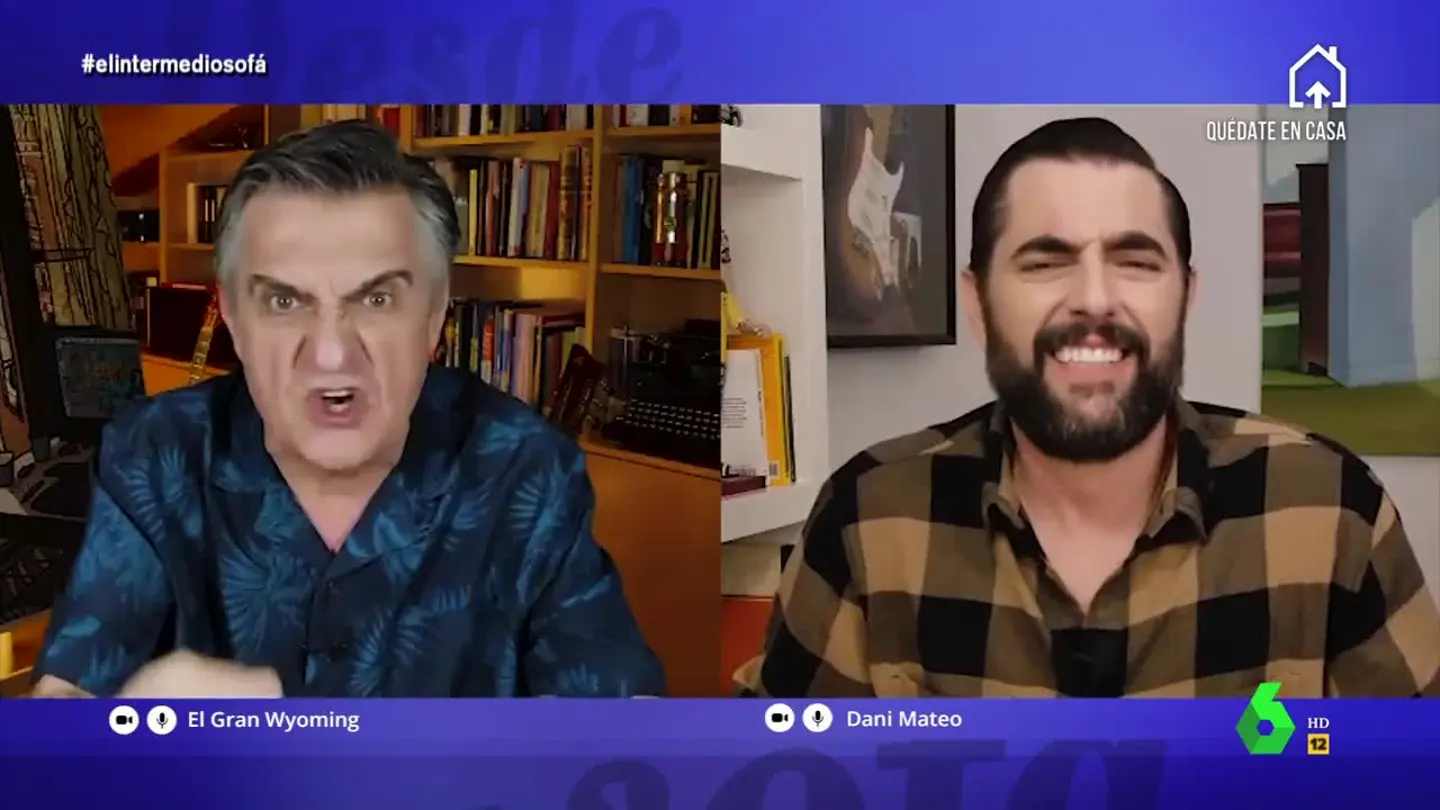 Dani Mateo y El Gran Wyoming en El Intermedio Dani Mateo y El Gran Wyoming en El Intermedio