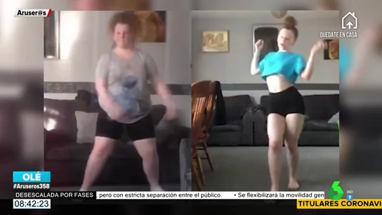 Baile y alimentación sana: así ha conseguido una joven adelgazar casi 50 kilos durante la cuarentena por coronavirus Baile y alimentación sana: así ha conseguido una joven adelgazar casi 50 kilos durante la cuarentena por coronavirus
