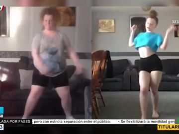 Baile y alimentación sana: así ha conseguido una joven adelgazar casi 50 kilos durante la cuarentena por coronavirus Baile y alimentación sana: así ha conseguido una joven adelgazar casi 50 kilos durante la cuarentena por coronavirus