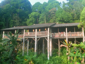 Longhouse, Malasia Longhouse, Malasia