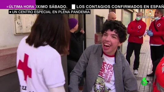 La iniciativa de Cruz Roja para que el los niños de un centro de parálisis cerebral puedan seguir aprendiendo La iniciativa de Cruz Roja para que el los niños de un centro de parálisis cerebral puedan seguir aprendiendo