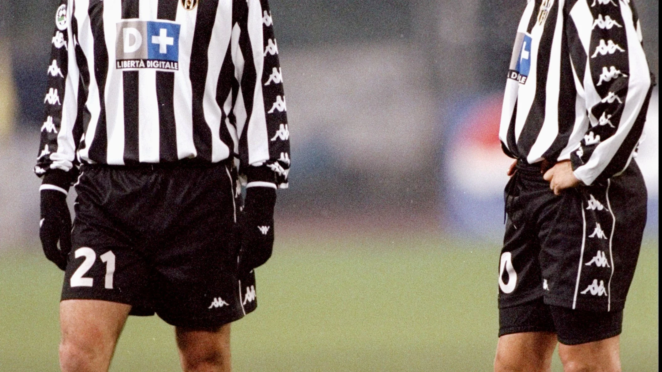 Zinedine Zidane y Alessandro Del Piero