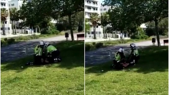 La Policía detiene una 'runner' La Policía detiene una 'runner'