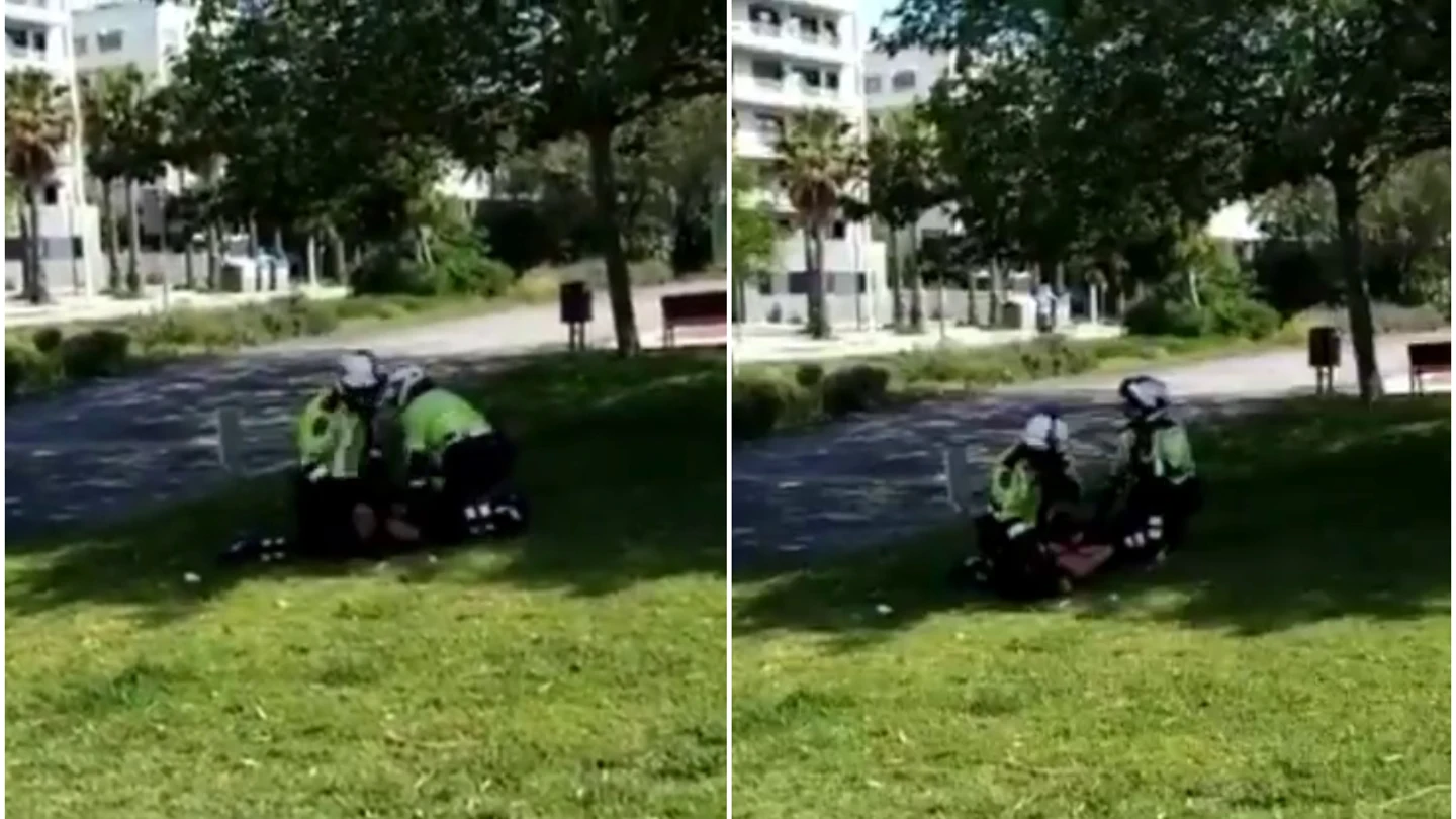 La Policía detiene una 'runner' La Policía detiene una 'runner'
