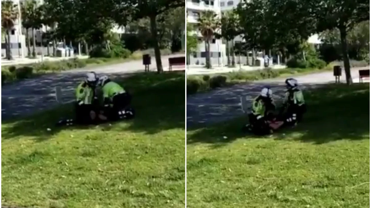 La Policía detiene una 'runner' La Policía detiene una 'runner'
