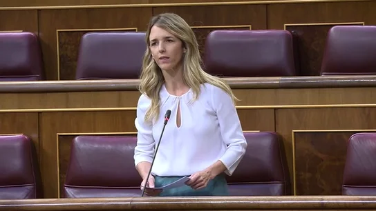 Cayetana Álvarez de Toledo en el Congreso Cayetana Álvarez de Toledo en el Congreso