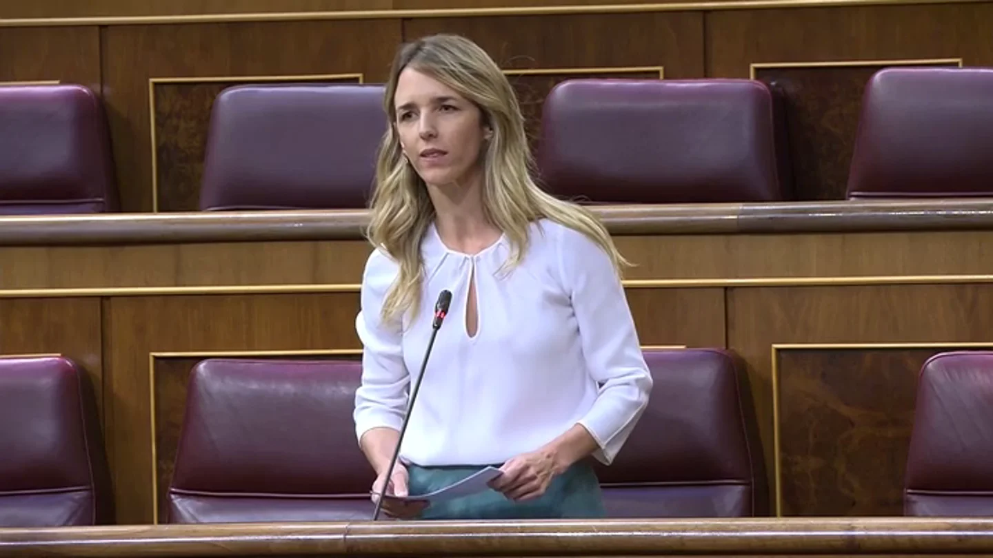Cayetana Álvarez de Toledo en el Congreso Cayetana Álvarez de Toledo en el Congreso
