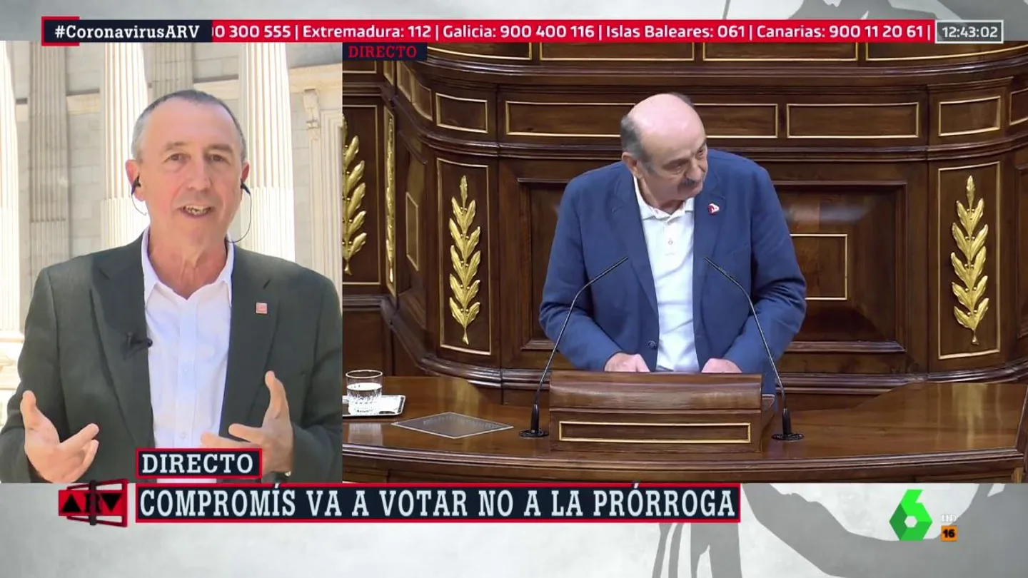 Joan Baldoví en ARV Joan Baldoví en ARV