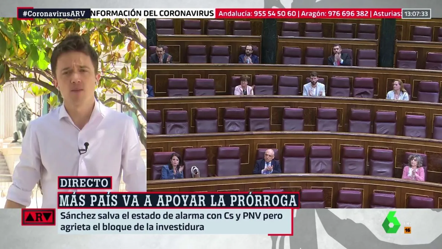 Íñigo Errejón, en ARV Íñigo Errejón, en ARV