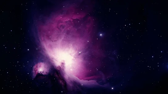 Imagen de la nebulosa de Orión en el espacio Imagen de la nebulosa de Orión en el espacio