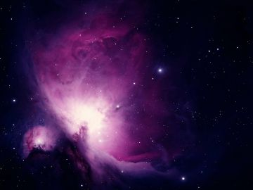 Imagen de la nebulosa de Orión en el espacio Imagen de la nebulosa de Orión en el espacio
