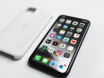 Pantalla de un iPhone Pantalla de un iPhone