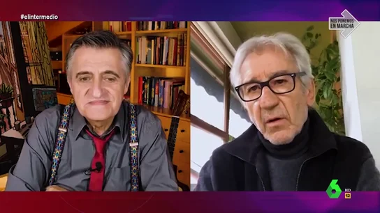 El Gran Wyoming entrevista en El Intermedio a José Sacristán El Gran Wyoming entrevista en El Intermedio a José Sacristán