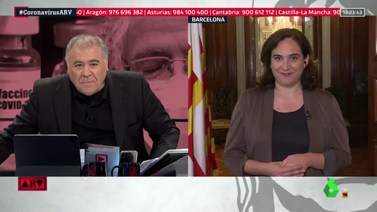 La alcaldesa de Barcelona, Ada Colau. La alcaldesa de Barcelona, Ada Colau.