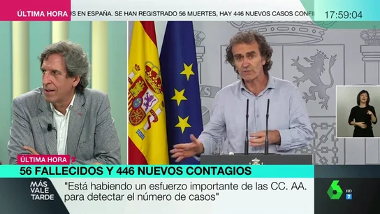 El presidente del Colegio de Médicos de Madrid El presidente del Colegio de Médicos de Madrid