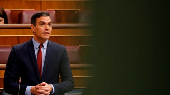 El presidente del Gobierno, Pedro Sánchez, en el Congreso de los Diputados El presidente del Gobierno, Pedro Sánchez, en el Congreso de los Diputados