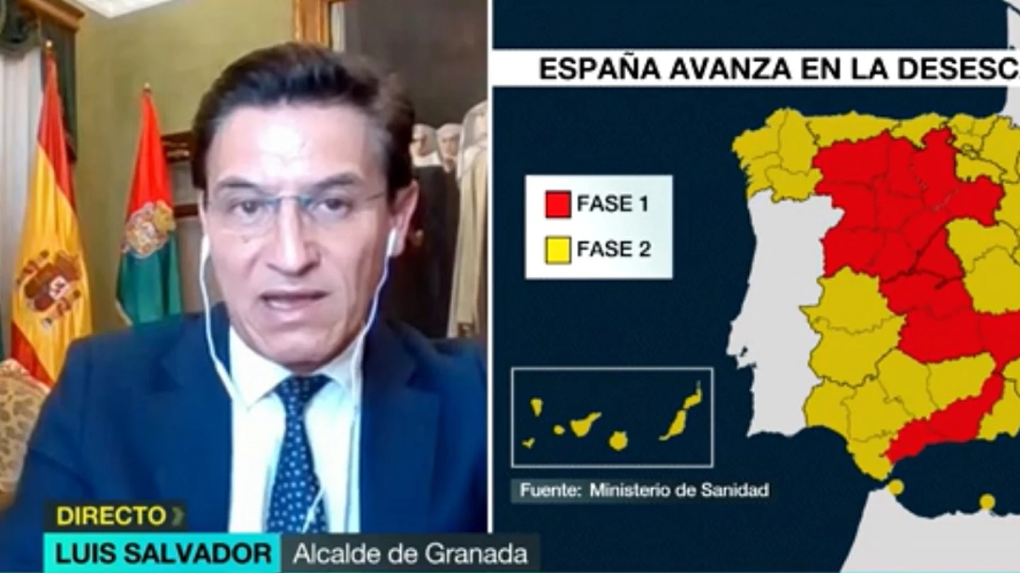Luis Salvador, alcalde de Granada Luis Salvador, alcalde de Granada
