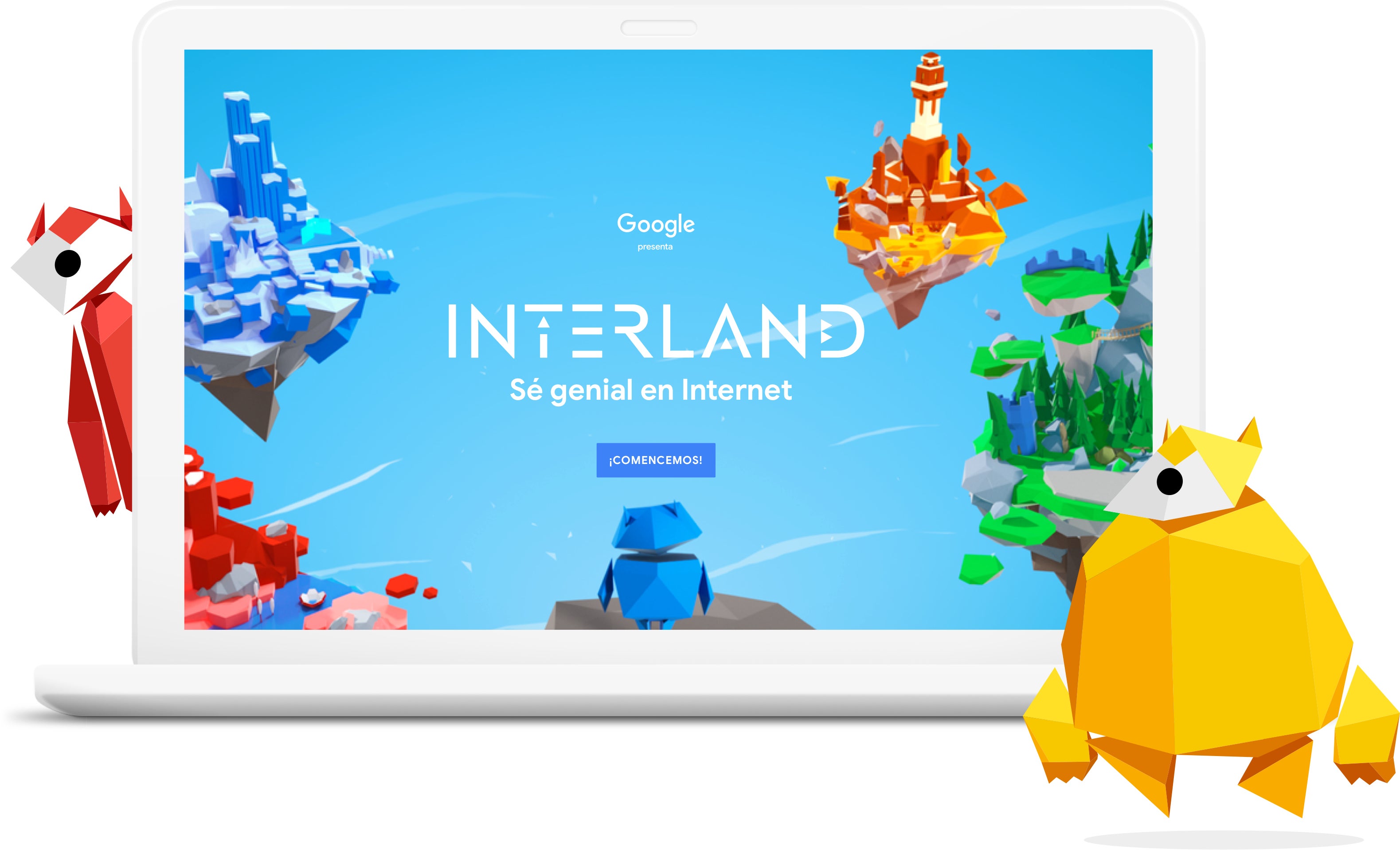 Plataforma para niños Interland, de Google