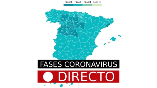 Coronavirus España: Cambio de fase de Madrid, Barcelona y otras provincias, en directo Coronavirus España: Cambio de fase de Madrid, Barcelona y otras provincias, en directo