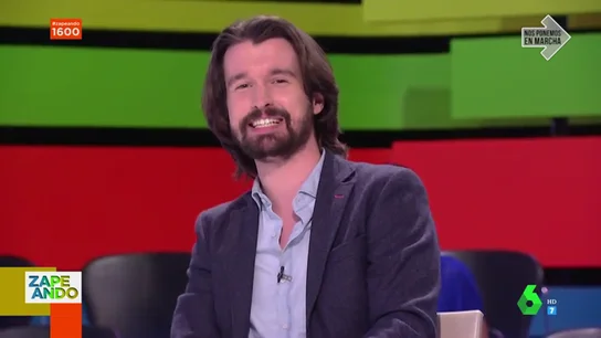 Santi Alverú en la mesa de Zapeando Santi Alverú en la mesa de Zapeando