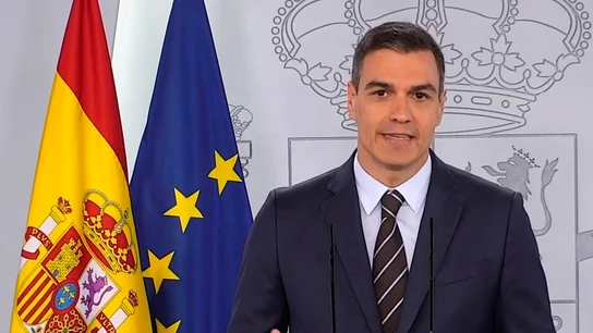 Comparecencia de Pedro Sánchez Comparecencia de Pedro Sánchez