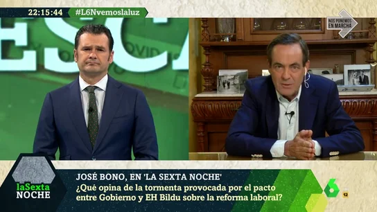 José Bono: "Sánchez no conocía el pacto de la reforma laboral, ni sus términos ni que se había firmado" José Bono: "Sánchez no conocía el pacto de la reforma laboral, ni sus términos ni que se había firmado"