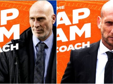 Tinus van Teunenbroek y Jaap Stam Tinus van Teunenbroek y Jaap Stam