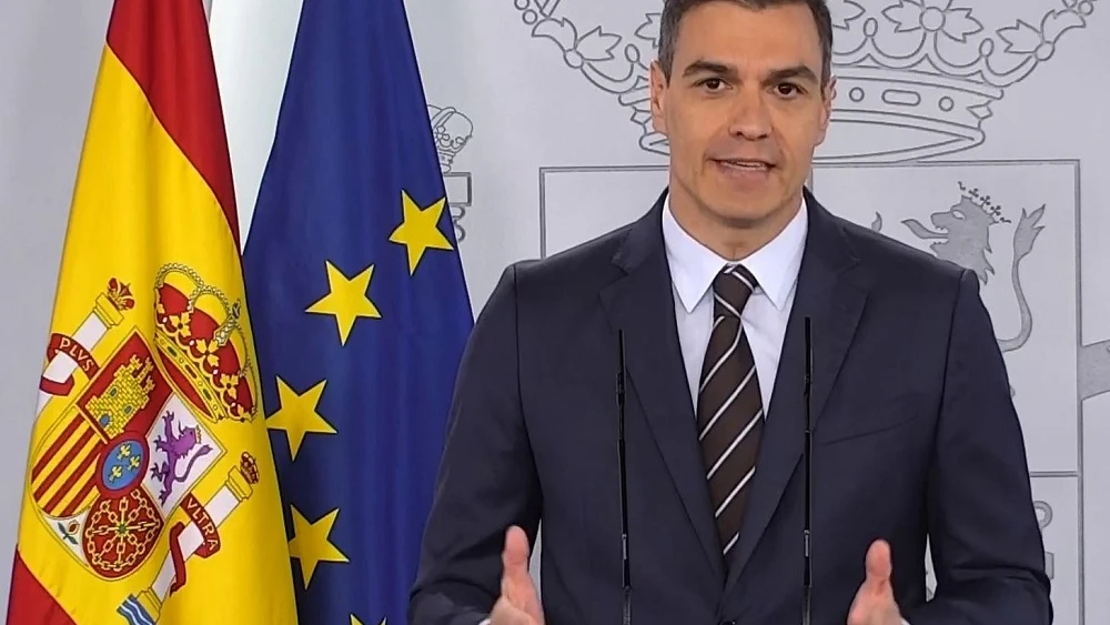 El presidente del Gobierno, Pedro Sánchez