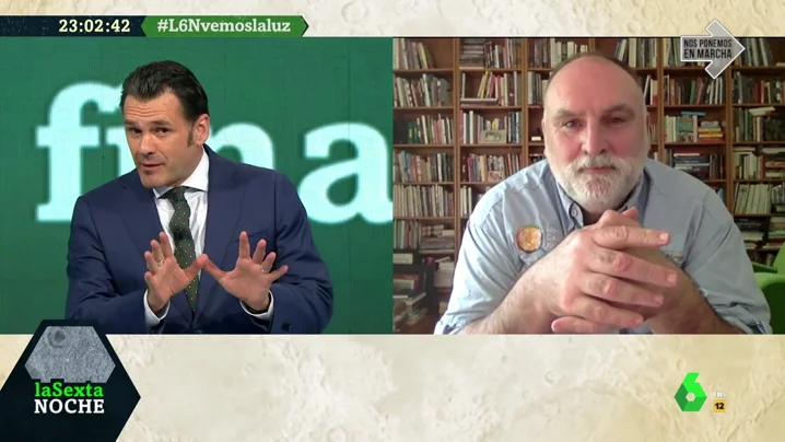 El chef José Andrés: "Hay una crisis humanitaria mundial y no habrá una solución próxima, hay que adelantarse" El chef José Andrés: "Hay una crisis humanitaria mundial y no habrá una solución próxima, hay que adelantarse"