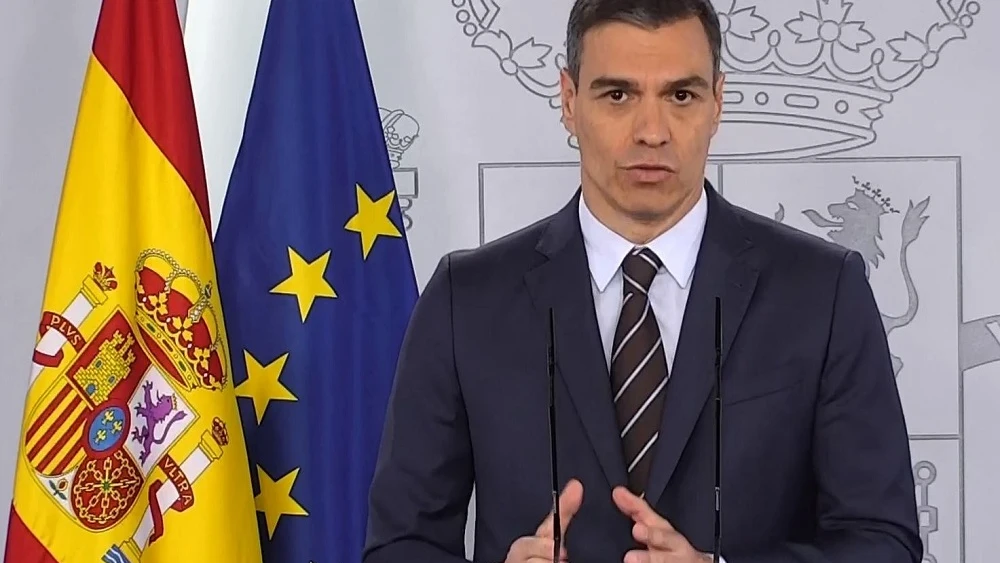 Pedro Sánchez comparece en La Moncloa