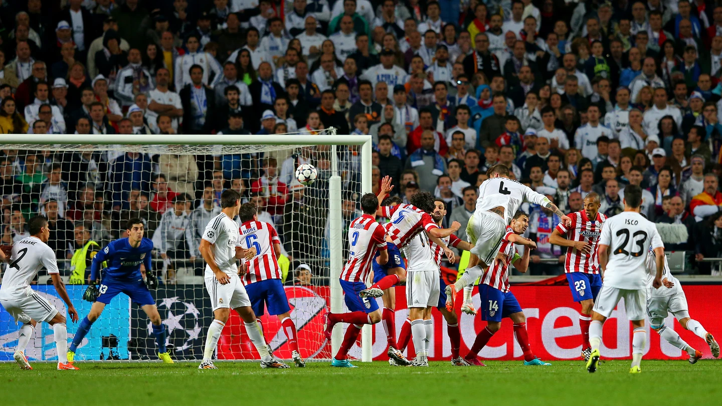 Sergio Ramos empatando la final de Lisboa Sergio Ramos empatando la final de Lisboa