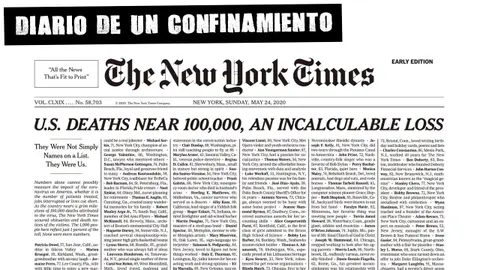 Portada de The New York Times Portada de The New York Times