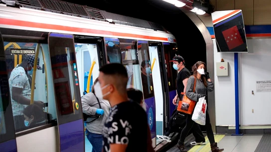 Imagen de archivo del Metro de Madrid Imagen de archivo del Metro de Madrid