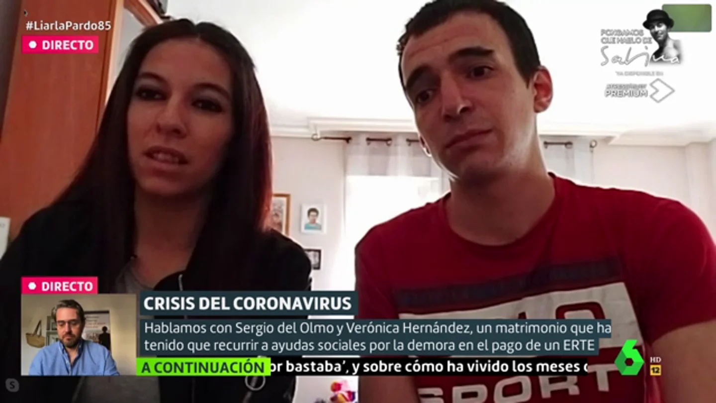 El drama de Sergio y Verónica: "Debemos dos meses de alquiler y tenemos las facturas pendientes" El drama de Sergio y Verónica: "Debemos dos meses de alquiler y tenemos las facturas pendientes"